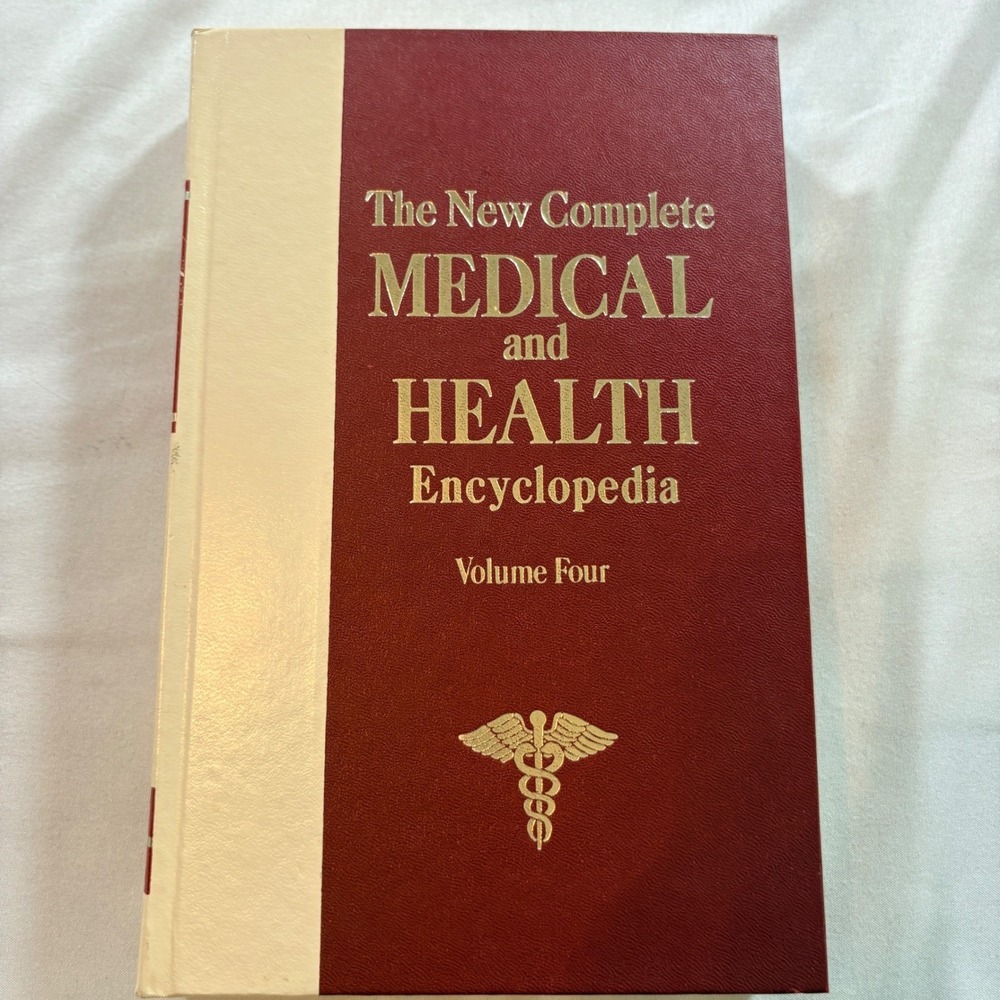 Ferguson Medical and Health Encyclopedia Volume 4 Hardcover Reference Book 1987
